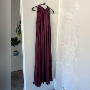 Express maroon jumpsuit